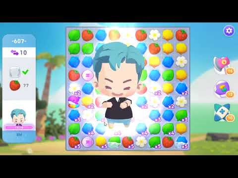 BTS Island: In the SEOM Level 607 - NO BOOSTERS GAMEPLAY 🎵 | SKILLGAMING ✔️