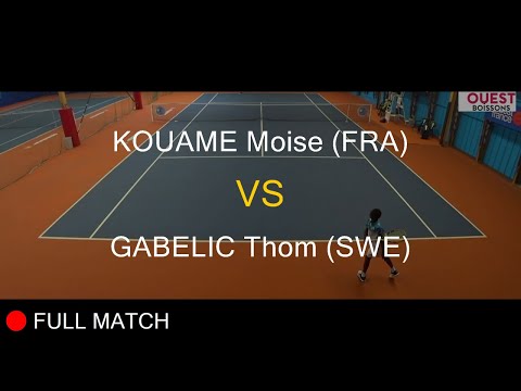 KOUAME Moise (FRA) VS GABELIC Thom (SWE) - Open Super 12 Auray 2020