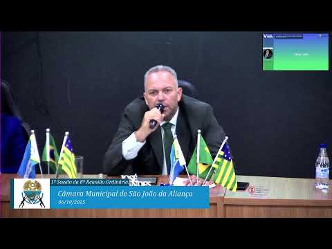 1º SESSÃO DA 8º REUNIÃO ORDINÁRIA.