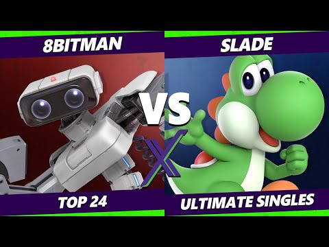 S@X 377 Online Top 24 - 8BitMan (ROB) Vs. Slade (Yoshi) Smash Ultimate - SSBU