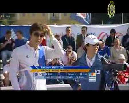 D.H. Im v K.M. Park – recurve men’s bronze | Porec 2008 Archery World Cup stage 2