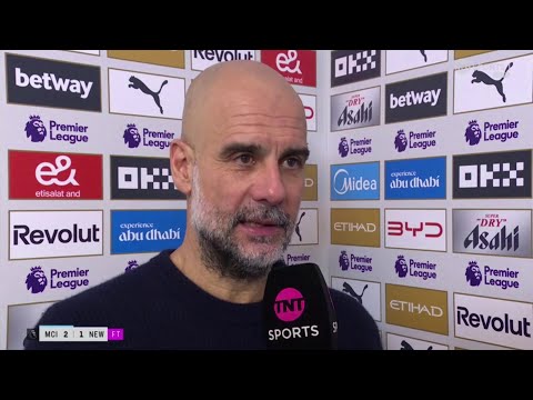 Pep Guardiola Post Match Interview 🔥| Man City vs Newcastle 2-1