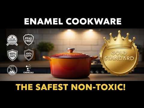 Enamel Coated Cookware: The SAFEST Non-Toxic Option? (Complete Guide)