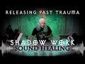 Releasing Past Trauma ☯ Shadow Work Sound Healing ☯ Singing Bowls , Voice, & Binaural Beats | 432hz
