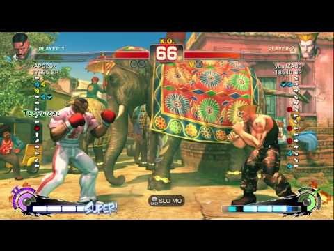 xAPO20x [Dudley] vs yuuJZA80 [Guile] SSF4 Japanese Online Ranked Matches - TRUE-HD