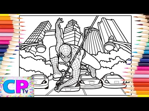 Spiderman as a Superhero Coloring Pages/Janji - Heroes Tonight (feat. Johnning) [NCS Release]
