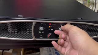 Video thumbnail for test power amp crown xs900 by เกษม นพรัตน์
