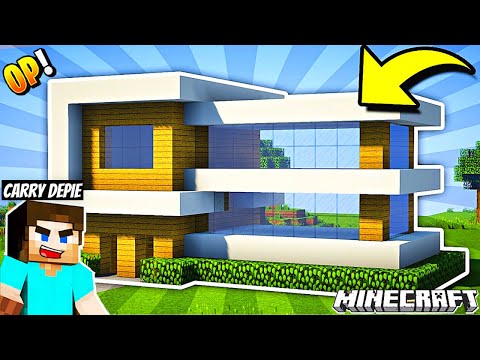 Carry Depie - Buying An Epic LUXURY MODERN HOUSE for JETHIYA in Minecraft ..🤑🤑