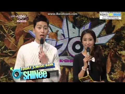 MC BoRa @Music Bank Cut 1 + No.1 Troublemaker  Vs Shinee
