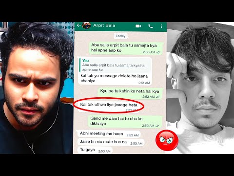 Arpit Bala vs. ItzAru - IS WUSHANG OVER??😰 (FULL CONTROVERSY )