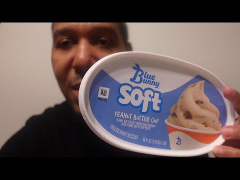 Soft Creamy Ice Cream Review: Blue Bunny New Peanut Butter Cup Flavor