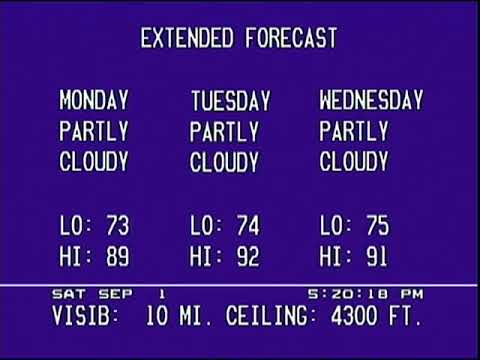 The Addressable Weatherstar 3000 Simulator - 9/1/2018 5:18PM