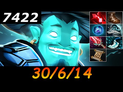 Dota 2 Storm Spirit 7422 MMR 30/6/14 (Kills/Deaths/Assists) Ranked Full Gameplay