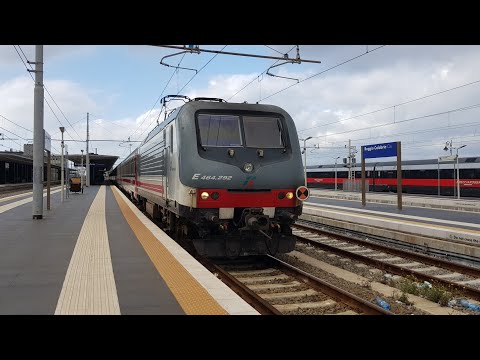 Treno Intercity+Locomotore 464.292+464.268 Intercity 556 Reggio di Calabria Centrale-Roma Termini