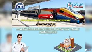 Use the latest CCU Based Rail Ambulance Service in Jamshedpur