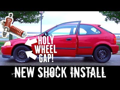 EK CIVIC Suspension Upgrade! - Honda Civic Rebuild and Restoration Project