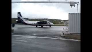 preview picture of video 'An-24 in Tromsø Airport - Ан-24 в аэропорту Тромсе'