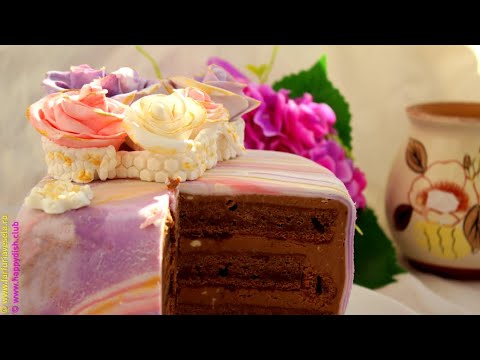 Tort cu ciocolata si menta | Farfuria vesela