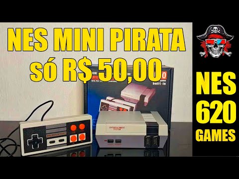 Primeiras impressões do NES Mini pirata com 620 jogos