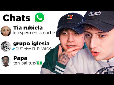 ENTRANDO AL WHATSAPP DE MIS SEGUIDORES 😂 *Male Sal 😨*