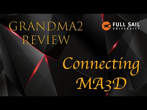 GrandMA2 Connecting MA3D Review