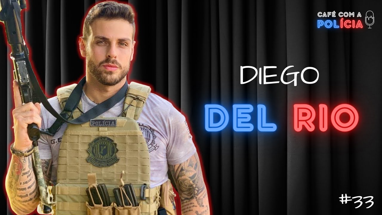 INVESTIGADOR DIEGO DEL RIO (G.E.R. PCSP) | Café com a Polícia #33