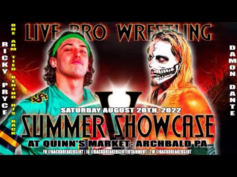 Ricky Pryce vs Damon Dante - BBE: Summer Showcase 5 (8/20/22)