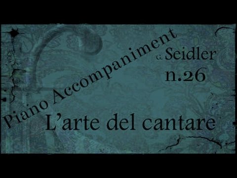 Seidler n.26 - Piano Accompaniment (Play - Along)