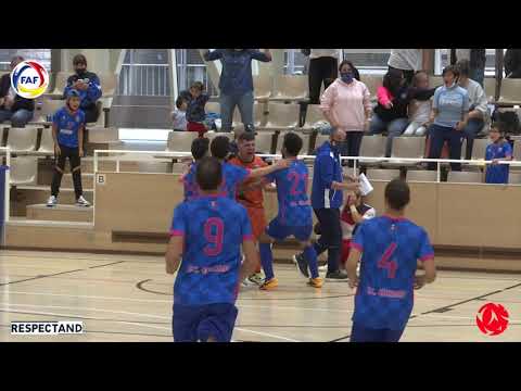 20210925 Resum Sideco FC Encamp vs RAnger's FC Semifinal Supercopa Futsal 2021 22