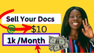 How to make money online by selling documents online in Ghana | easy ways to make money on studypool