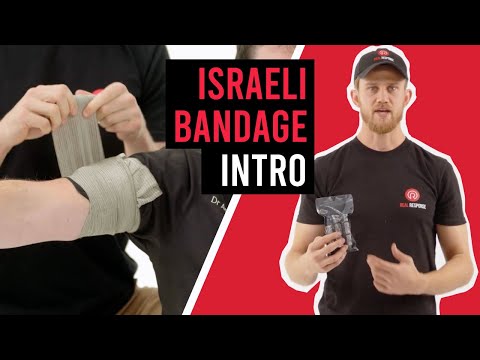 How to apply an Israeli (Emergency) Bandage - Demonstration and Techniques