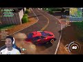FlightReacts Tries To Carry His Team In Fortnite But