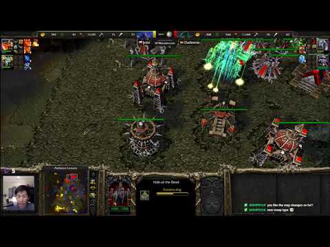 Darkness (UD) vs Jens (NE) - WarCraft 3 - Firelord First - WC3296