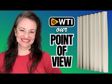 Room Divider Blackout Curtains & Ceiling Curtain Track set Wall Mount Extra Wide Track Curtains Flexible Sliding Curtain Rod Room Separation Privacy(W 144 x H 108 In Beige Drape & Black rail) - WTI product video review