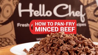 How to Pan-Fry Minced Beef | 60 Second Cooking Tips with Olivia
