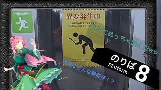【8番のりば】出口と同じノリでやってみたらめっちゃ怖かった件w