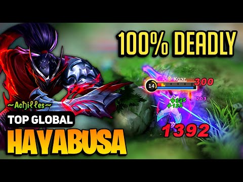 Hayabusa Best Build 2023 [ Hayabusa Top Global Gameplay] By ~Acђiℓℓes~ - Mobile Legends