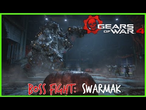 Gears of War 4: Swarmak Boss Walkthrough (Act 4, Chapter 5)