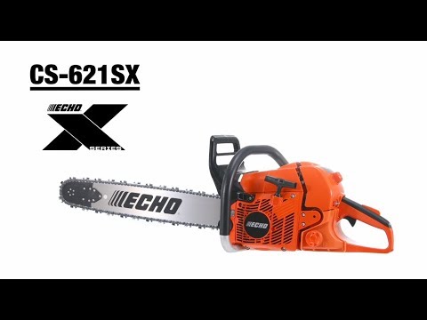 CS-621SX low emissions, incredible power professional ECHO chainsaw.