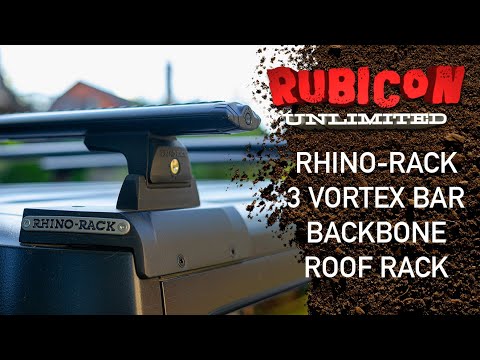 Install: Rhino-Rack 3 Vortex Bar Backbone Roof Rack