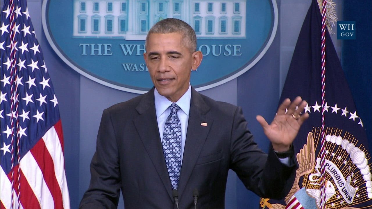 President Obama Holds his Final Press Conference