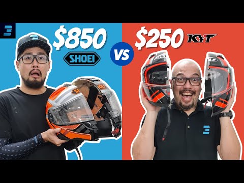 These Helmets Are Tough!! | $850 Shoei Neotec 2 vs $250 KYT Convair Modular Helmets | To The Test