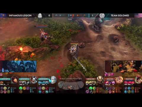 Team SoloMid (TSM) Vs. Infamous Legion Game 2: Vainglory Worlds 2016 Championships QUARTERFINALS