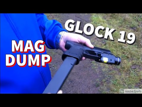Glock 19 Mag Dump - Extended Mag 31+1 Rounds