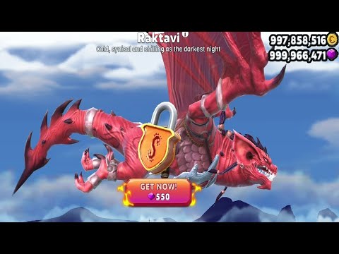 Hungry Dragon - Raktavi Dragon Unlocked Bigger, Stronger & Faster - All Dragons Unlocked Gameplay