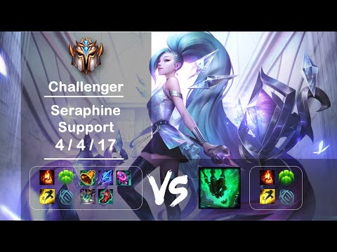KR Challenger Support Seraphine vs Thresh Ep.1812