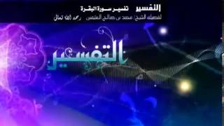 صورة تفسير سورة البقرة لفضيلة الشيخ ابن عثيمين 217