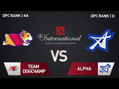 [ES] DogChamp vs Alpha [Bo3] - The International Regional North America Qualifier