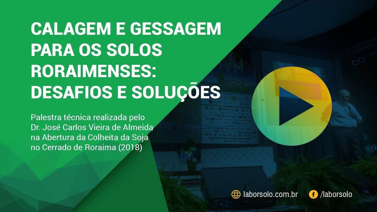 Calagem e Gessagem para os Solos Roraimenses: Desafios e Soluções