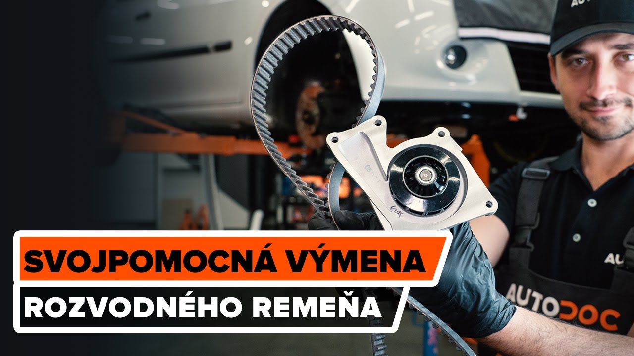 Ako vymeniť vodné čerpadlo & sada ozubeného remeňa na Renault Clio 3 – návod na výmenu